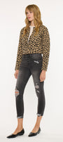 Cassidy High Rise Ankle Skinny - Official Kancan USA
