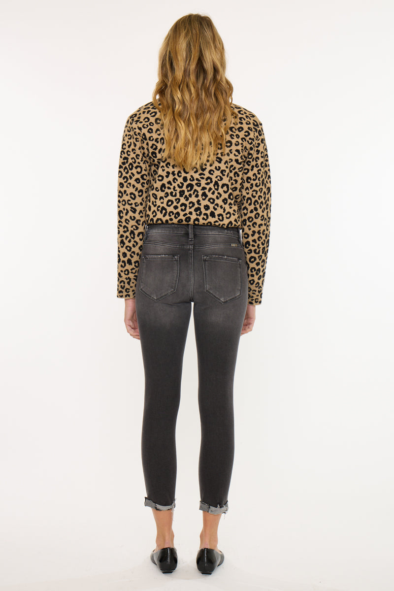 Cassidy High Rise Ankle Skinny - Official Kancan USA