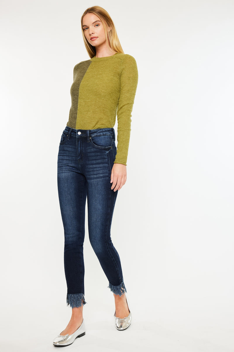 Sylvia High Rise Ankle Skinny Jeans - Official Kancan USA