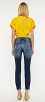 Eliza High Rise Ankle Skinny Jeans - Official Kancan USA