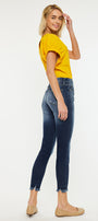 Eliza High Rise Ankle Skinny Jeans - Official Kancan USA