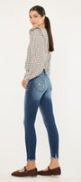 Eliza High Rise Ankle Skinny Jeans - Official Kancan USA