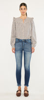 Eliza High Rise Ankle Skinny Jeans - Official Kancan USA