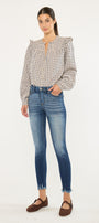 Eliza High Rise Ankle Skinny Jeans - Official Kancan USA