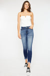 Eliza High Rise Ankle Skinny Jeans - Official Kancan USA