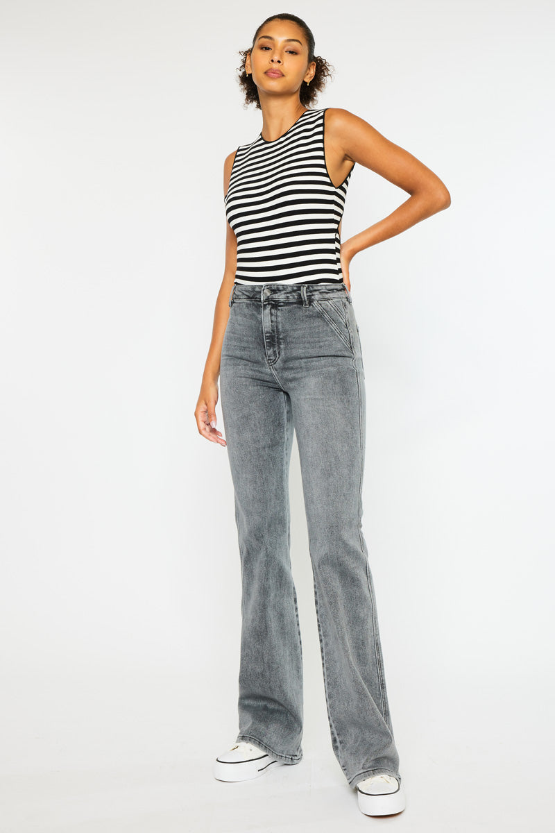 Misty Ultra High Rise Flare Jeans – Official Kancan USA