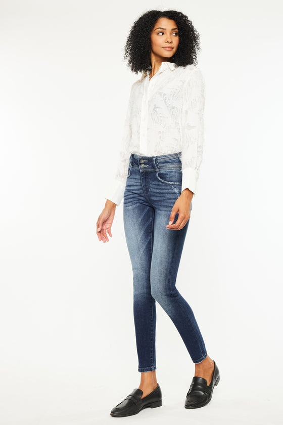 Valerie Ultra High Rise Super Skinny Jeans - Official Kancan USA