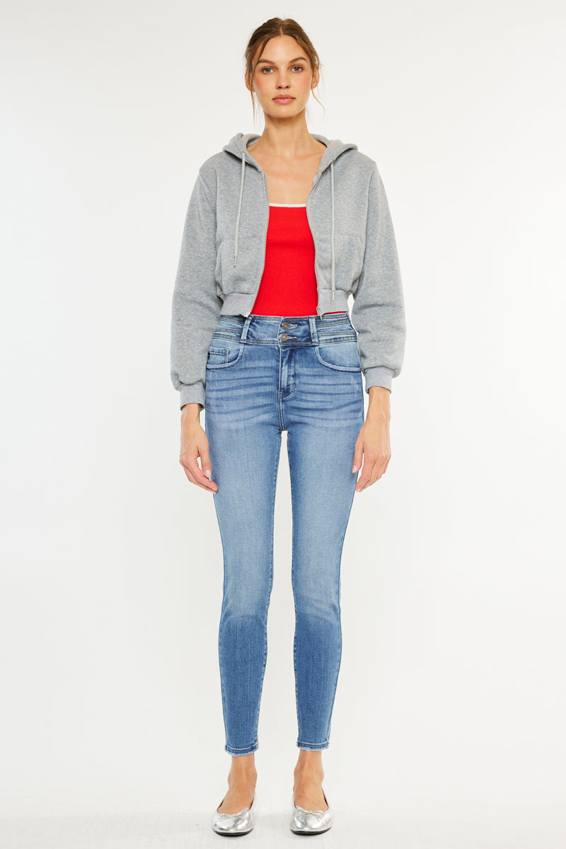 Valerie Ultra High Rise Super Skinny Jeans - Official Kancan USA