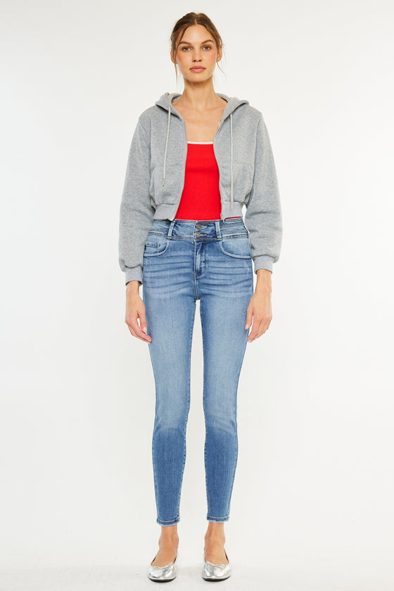 Valerie Ultra High Rise Super Skinny Jeans - Official Kancan USA