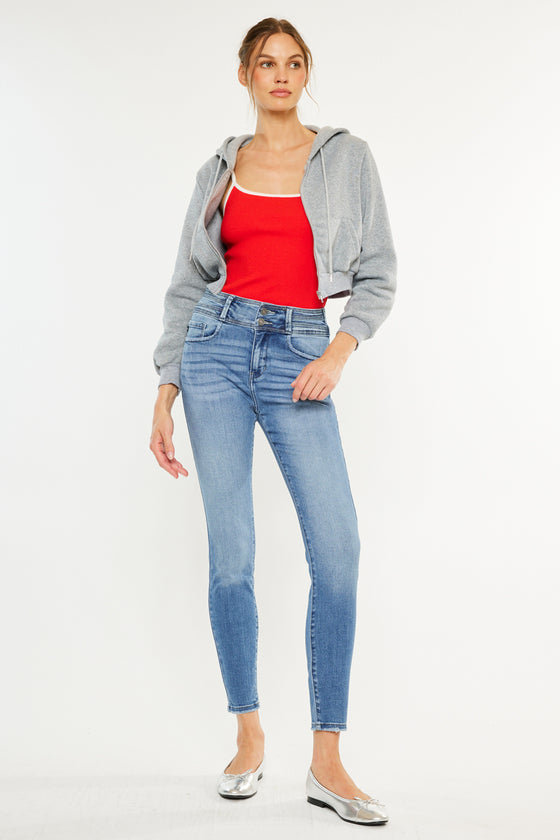 Valerie Ultra High Rise Super Skinny Jeans - Official Kancan USA