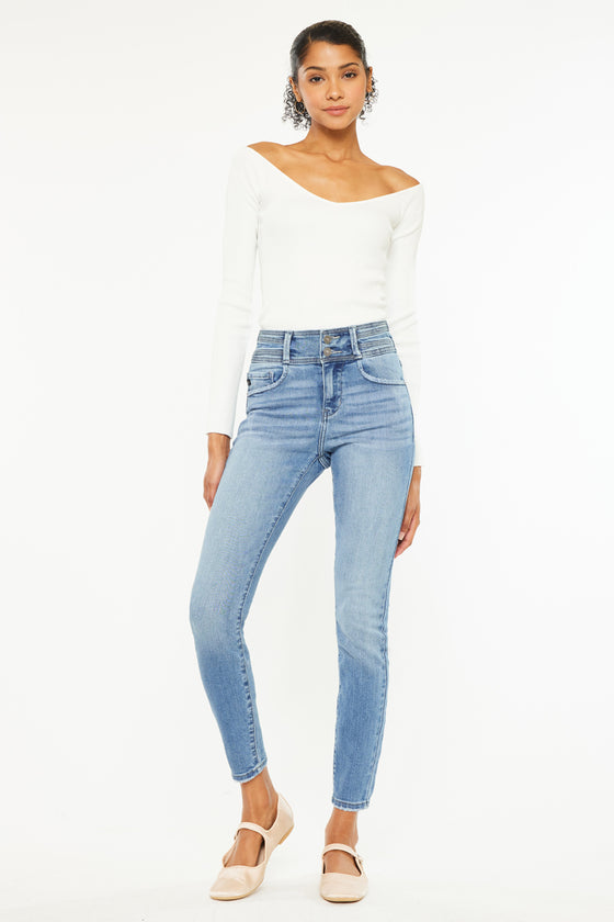 Valerie Ultra High Rise Super Skinny Jeans - Official Kancan USA