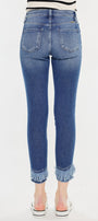 Safiya High Rise Ankle Skinny Jeans - Official Kancan USA