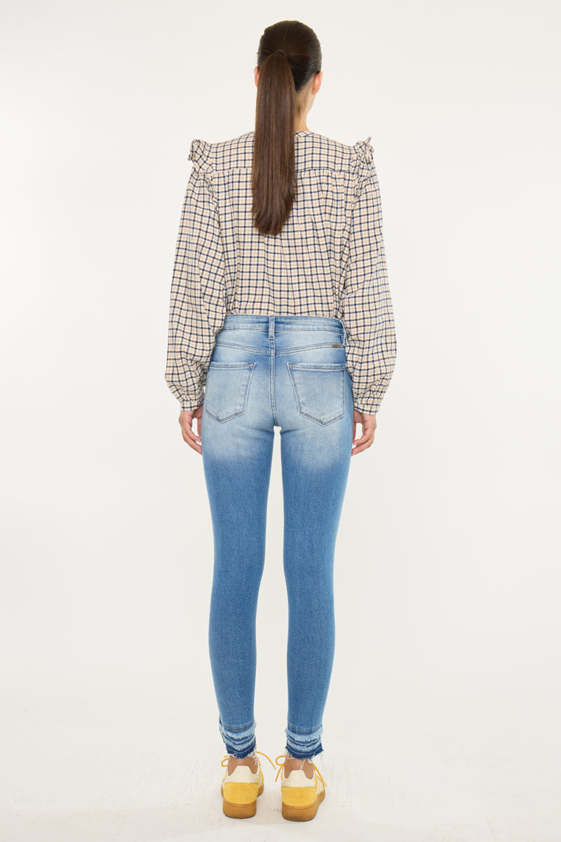 Jubilee High Rise Ankle Skinny Jeans - Official Kancan USA