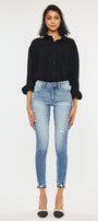 Jubilee High Rise Ankle Skinny Jeans - Official Kancan USA