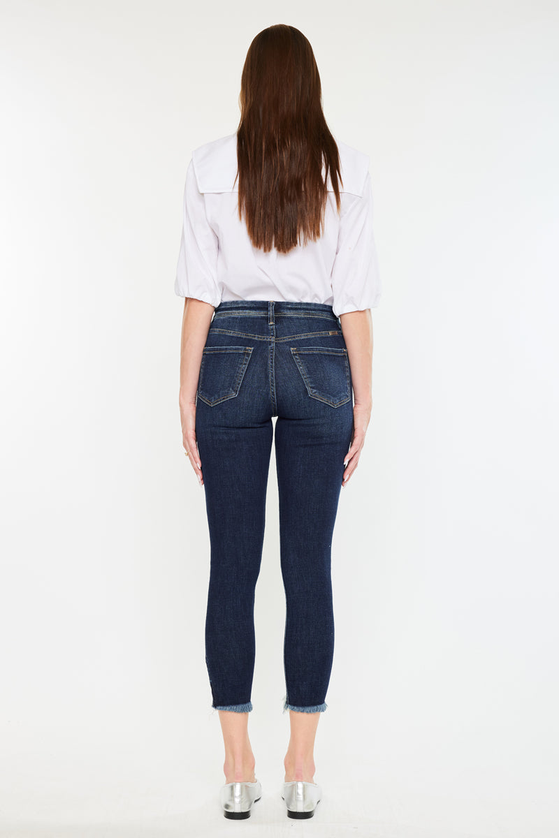 Aspen High Rise Ankle Skinny Jeans - Official Kancan USA