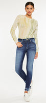 Antonella High Rise Ankle Skinny Jeans - Official Kancan USA