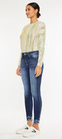Antonella High Rise Ankle Skinny Jeans - Official Kancan USA