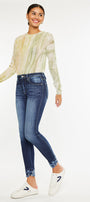Antonella High Rise Ankle Skinny Jeans - Official Kancan USA