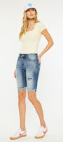 Nellie High Rise Bermuda Shorts - Official Kancan USA