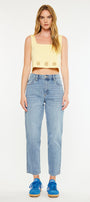Gabby High Rise Slouch Fit Jeans - Official Kancan USA