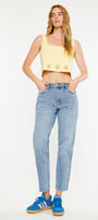 Gabby High Rise Slouch Fit Jeans - Official Kancan USA