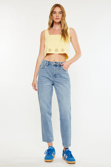  Gabby High Rise Slouch Fit Jeans - Official Kancan USA