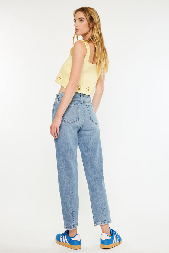 Gabby High Rise Slouch Fit Jeans - Official Kancan USA