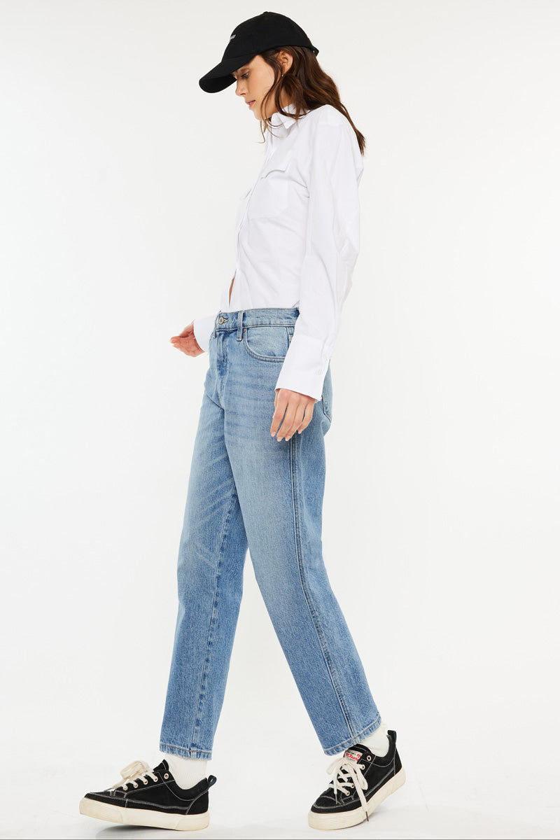 Gabby High Rise Slouch Fit Jeans - Official Kancan USA