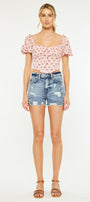 Stacey High Rise Shorts - Official Kancan USA