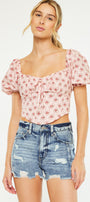 Stacey High Rise Shorts - Official Kancan USA