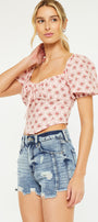 Stacey High Rise Shorts - Official Kancan USA