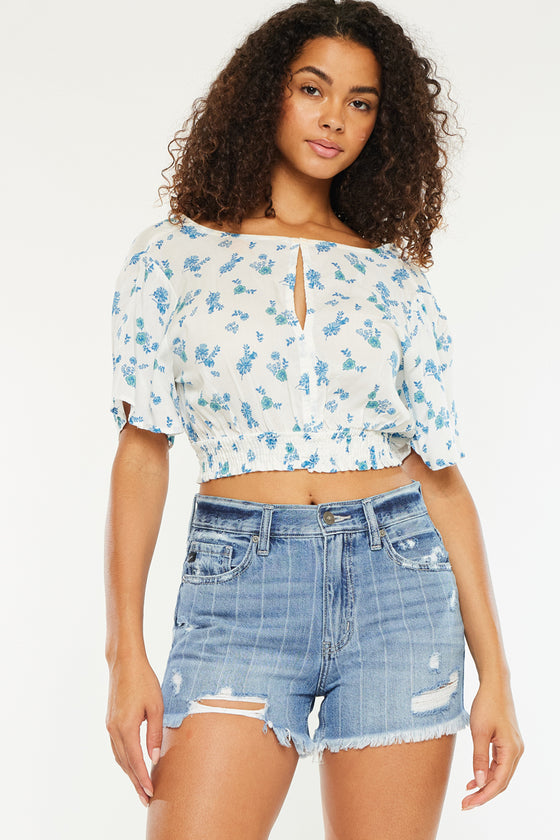 Nelly High Rise Shorts - Official Kancan USA