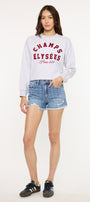 Nelly High Rise Shorts - Official Kancan USA