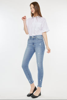  Terri High Rise Ankle Skinny Jeans - Official Kancan USA