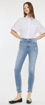 Terri High Rise Ankle Skinny Jeans - Official Kancan USA