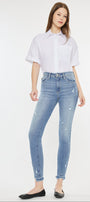 Terri High Rise Ankle Skinny Jeans - Official Kancan USA