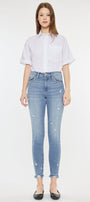 Terri High Rise Ankle Skinny Jeans - Official Kancan USA