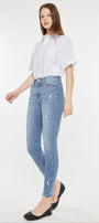 Terri High Rise Ankle Skinny Jeans - Official Kancan USA