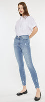 Terri High Rise Ankle Skinny Jeans - Official Kancan USA