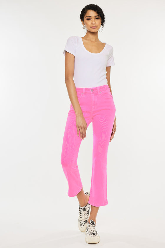 Bristol High Rise Kick-Flare Jeans - Official Kancan USA