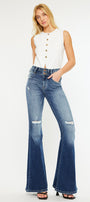 Chloe High Rise Super Flare Jeans - Official Kancan USA