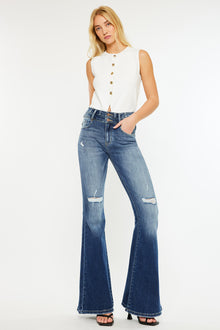  Chloe High Rise Super Flare Jeans - Official Kancan USA