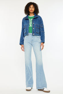  Juliany High Rise Holly Flare Jeans - Official Kancan USA