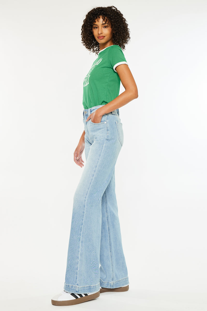 Juliany High Rise Holly Flare Jeans – Kancan USA