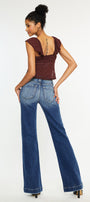 Pilot High Rise Flare Jeans - Official Kancan USA