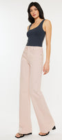Kiera High Rise Wide Flare Jeans - Official Kancan USA