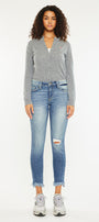 Darian Mid Rise Ankle Skinny - Official Kancan USA