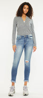 Darian Mid Rise Ankle Skinny - Official Kancan USA