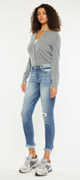 Darian Mid Rise Ankle Skinny - Official Kancan USA