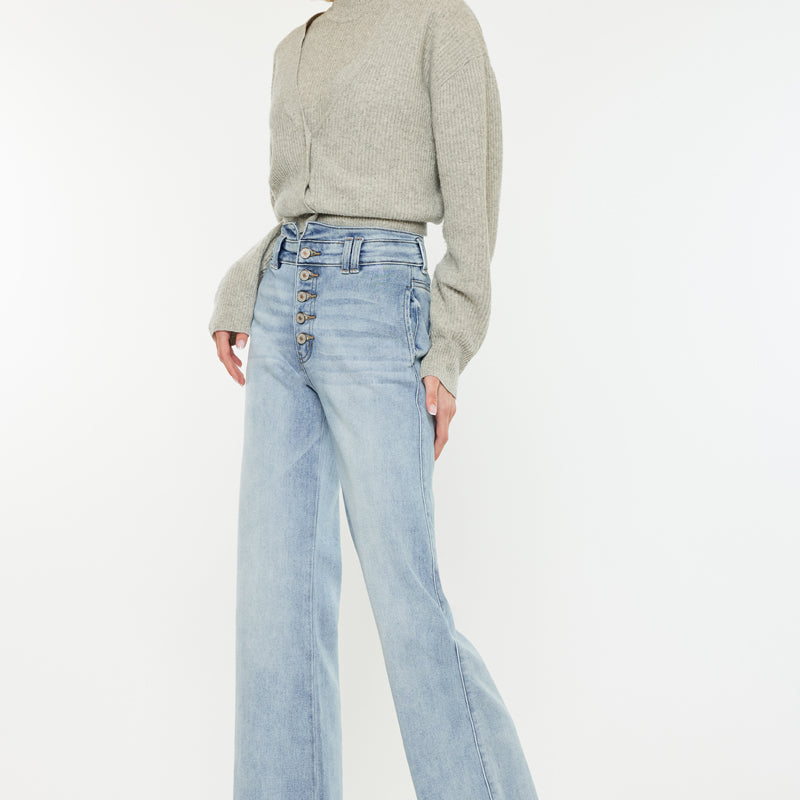 Meredith High Rise Slim Flare - Official Kancan USA